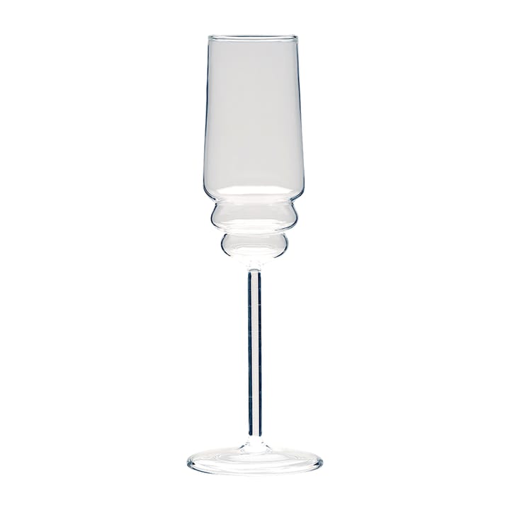 Steps champagneglas 25 cl - Clear - Muurla