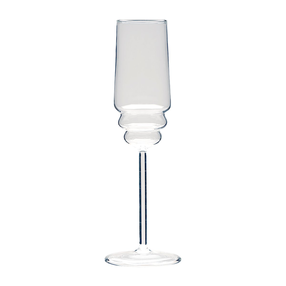 Muurla Steps champagneglas 25 cl Clear | Skandinavisk Design | Champagneglas | Transparent