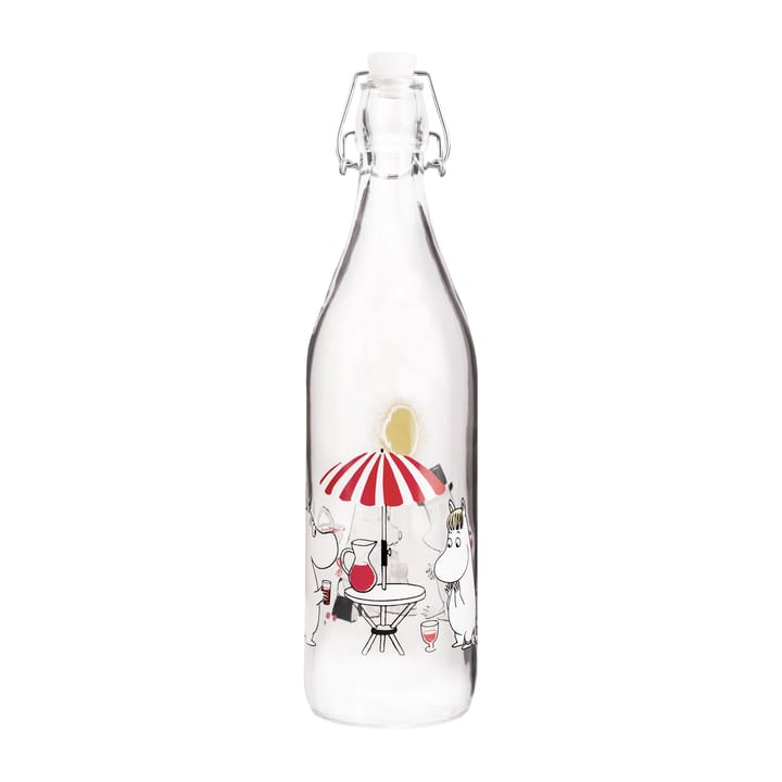Summertime glasflaska 1 L, Transparent Muurla