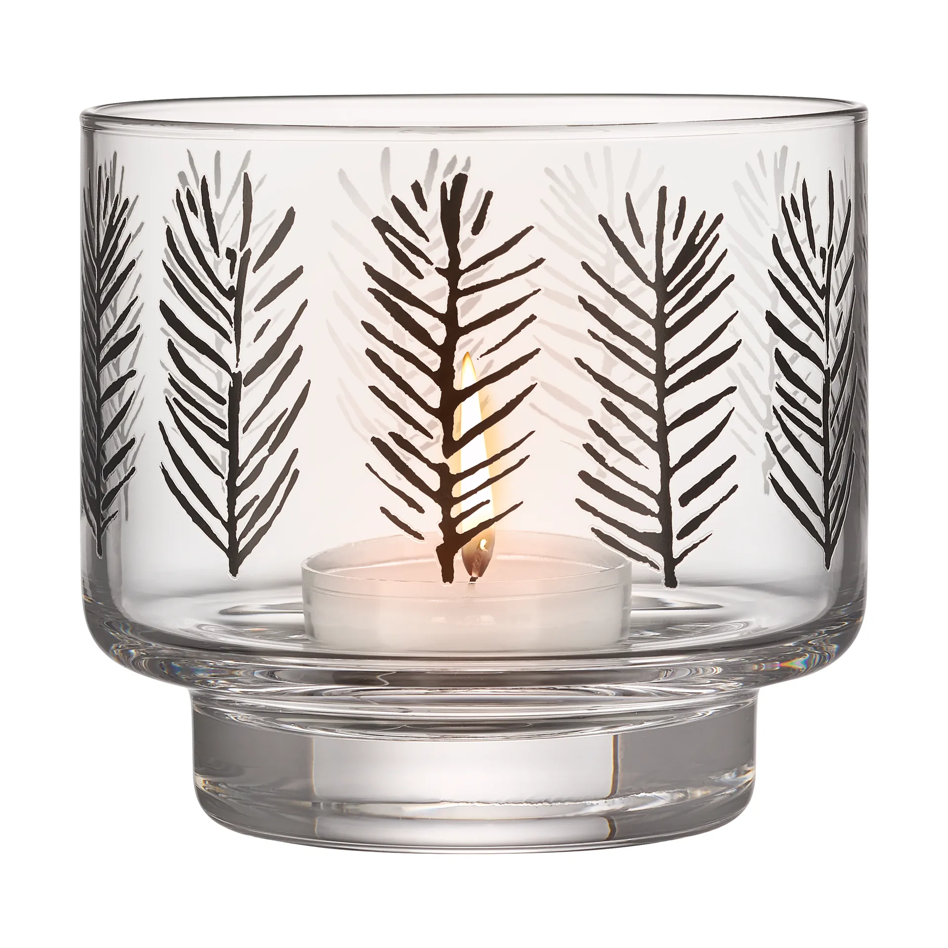 Teemu Järvi x Muurla ljuslykta Ø9x8 cm, Spruce branches Muurla