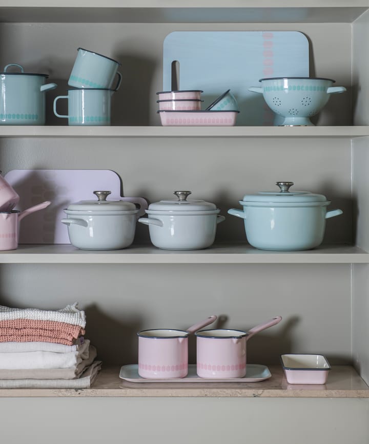 Vappu emaljkastrull 1,9 L, Rosa Muurla