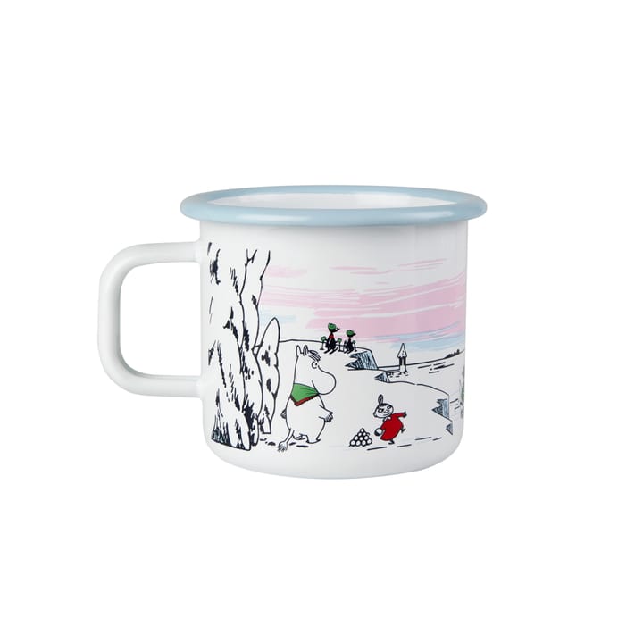 Winter time emaljmugg 3,7 dl, Winter time Muurla