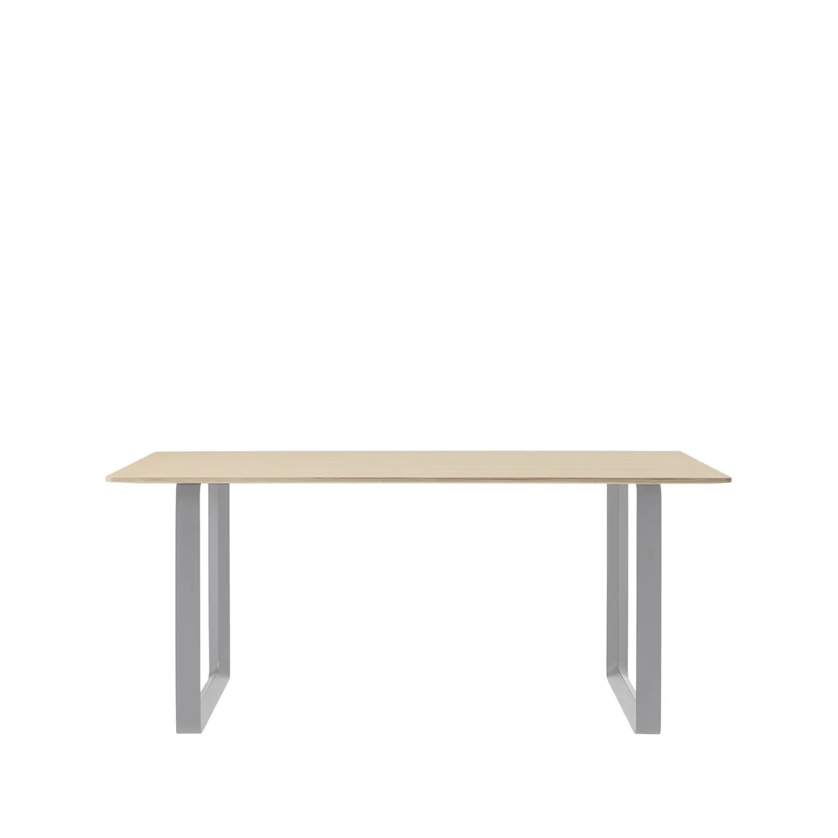 Muuto 70/70 matbord 170x85 cm Oak veneer-Plywood-Grey