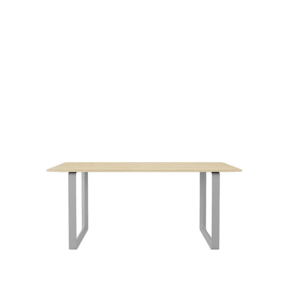 Muuto 70/70 matbord 170x85 cm Solid oak-Grey | Skandinavisk Design | Matbord | Beige