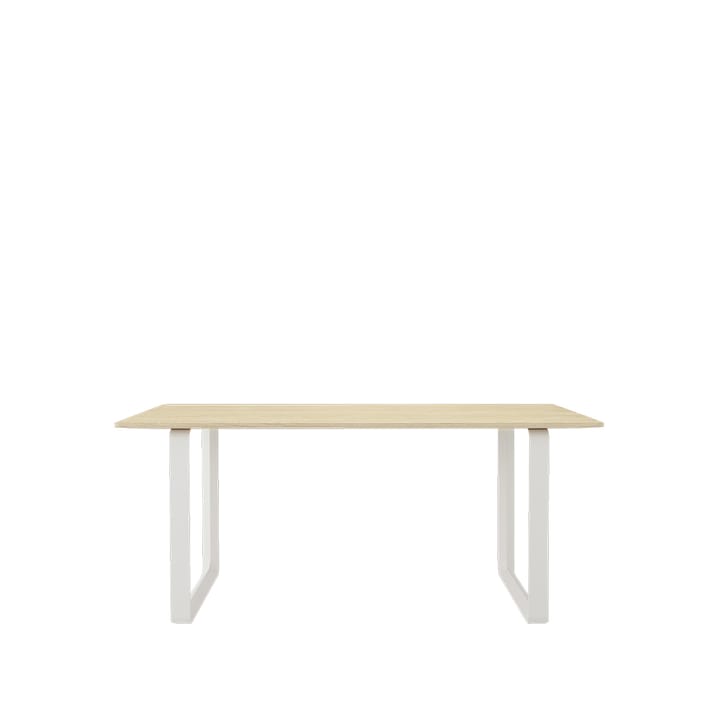 70/70 matbord 170x85 cm - Solid oak-White - Muuto