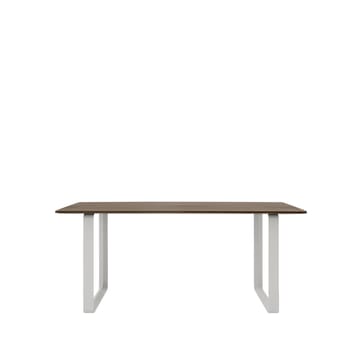 70/70 matbord 170x85 cm - Solid smoked oak-Grey - Muuto