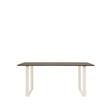 70/70 matbord 170x85 cm - Solid smoked oak-Sand - Muuto