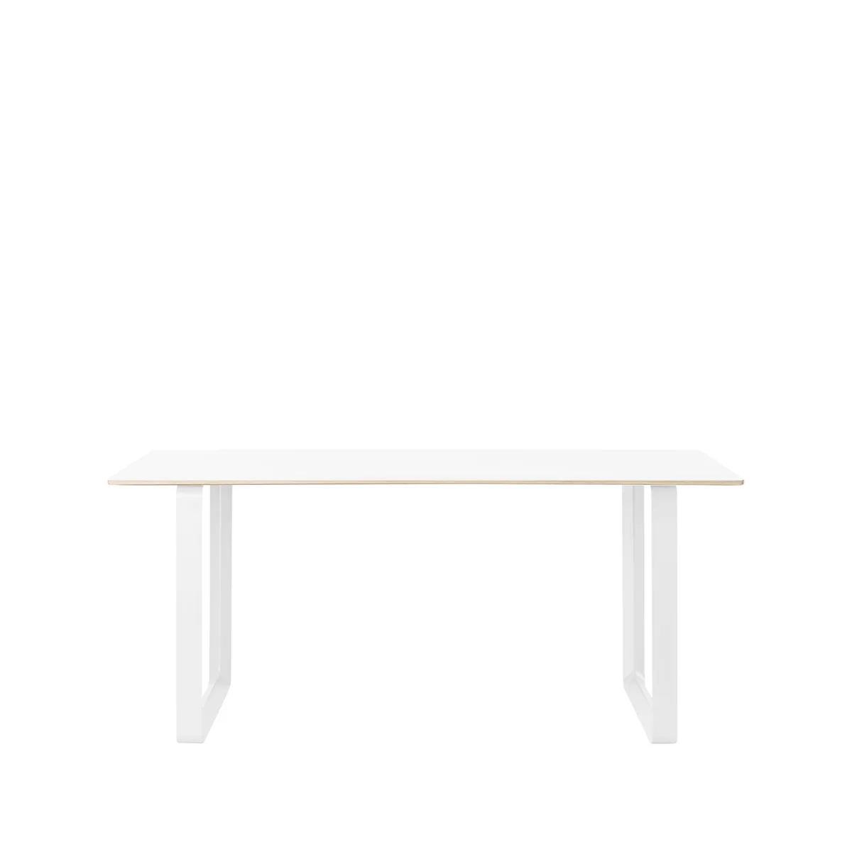 Muuto 70/70 matbord 170x85 cm White laminate-Plywood-White