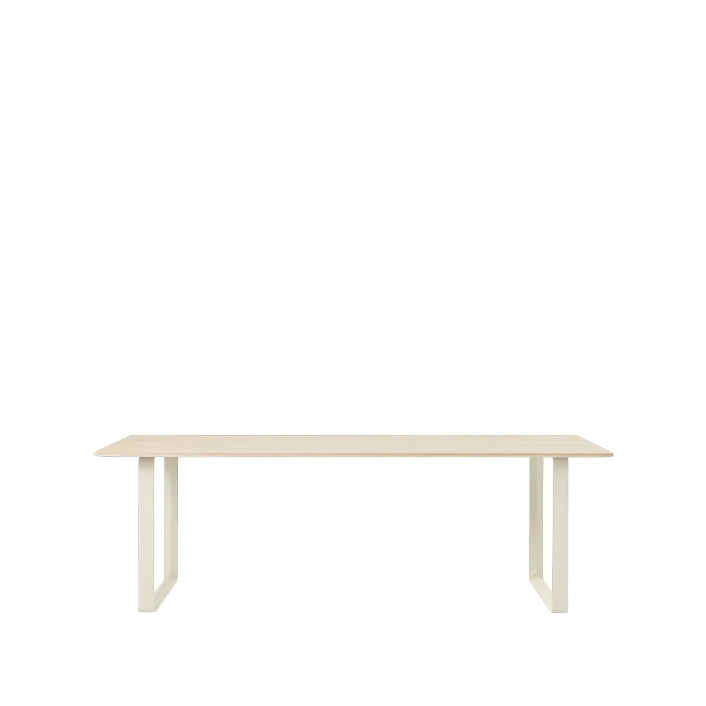 Muuto 70/70 matbord 225x90 cm Oak veneer-Plywood-Sand