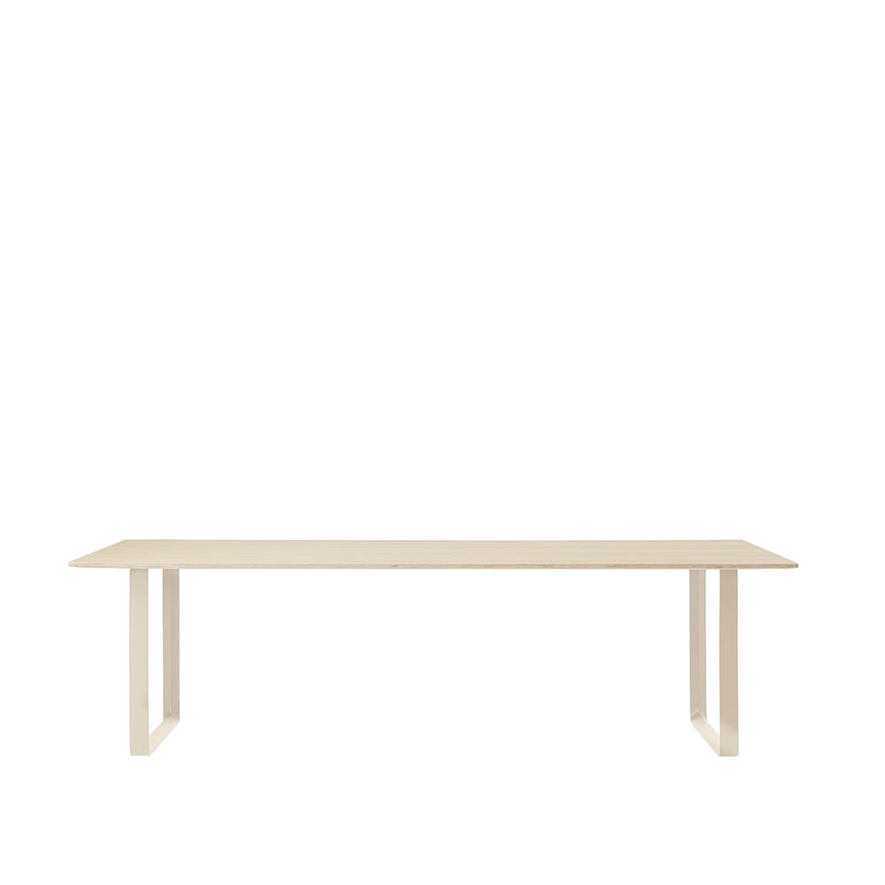 Muuto 70/70 matbord 255x108 cm Oak veener-Plywood-Sand