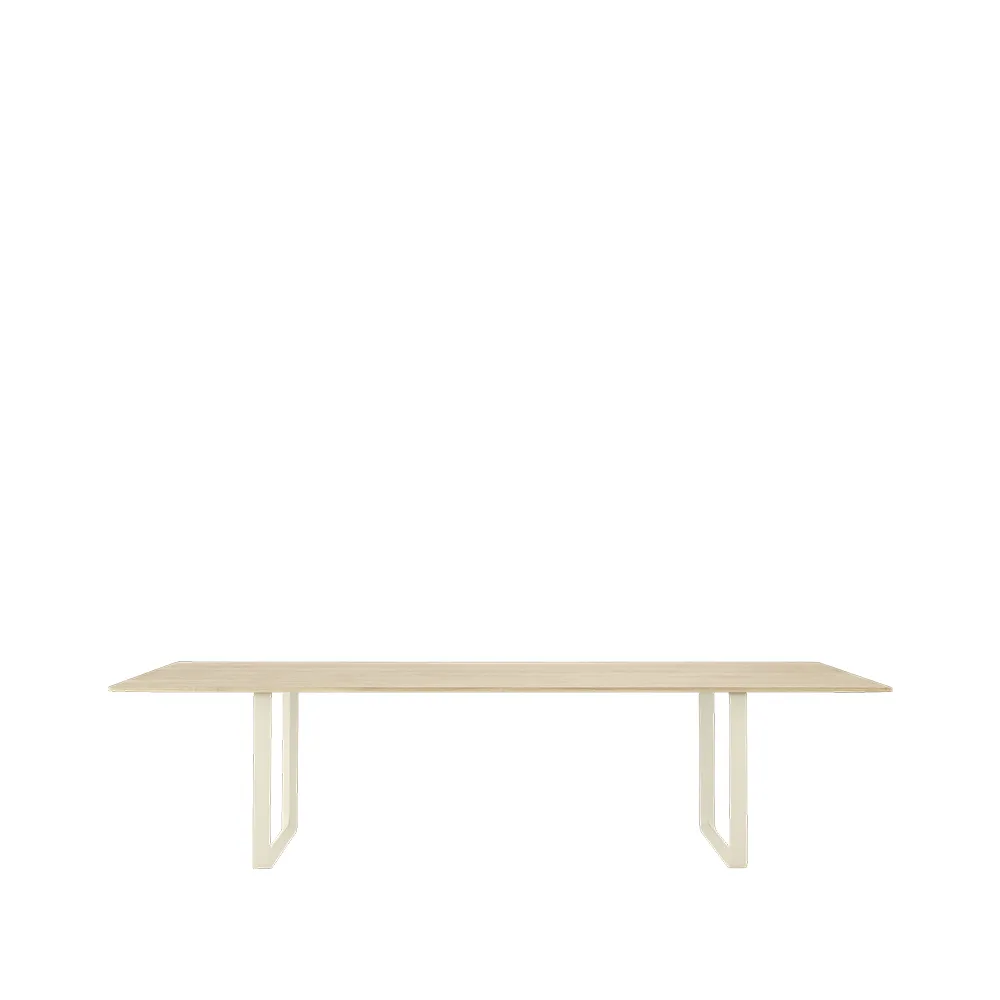 Muuto 70/70 matbord 295x108 cm Solid oak-Sand