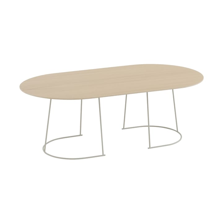 Airy soffbord large - Lackerad ekfanér-off white - Muuto