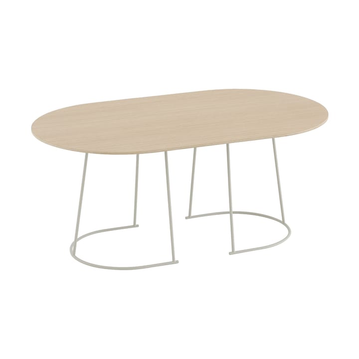 Airy soffbord M - Lackerad ekfanér-off white - Muuto