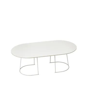 Airy soffbord ovalt - offwhite, nanolaminat, large - Muuto