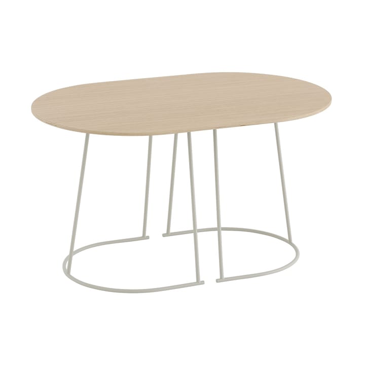 Airy soffbord small - Lackerad ekfanér-off white - Muuto