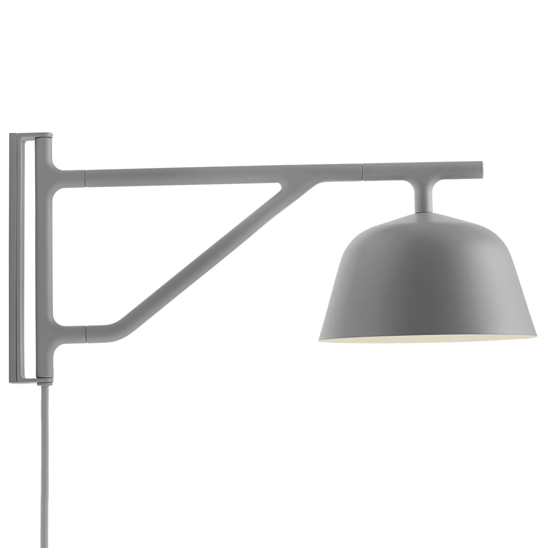 Ambit vägglampa, grå Muuto