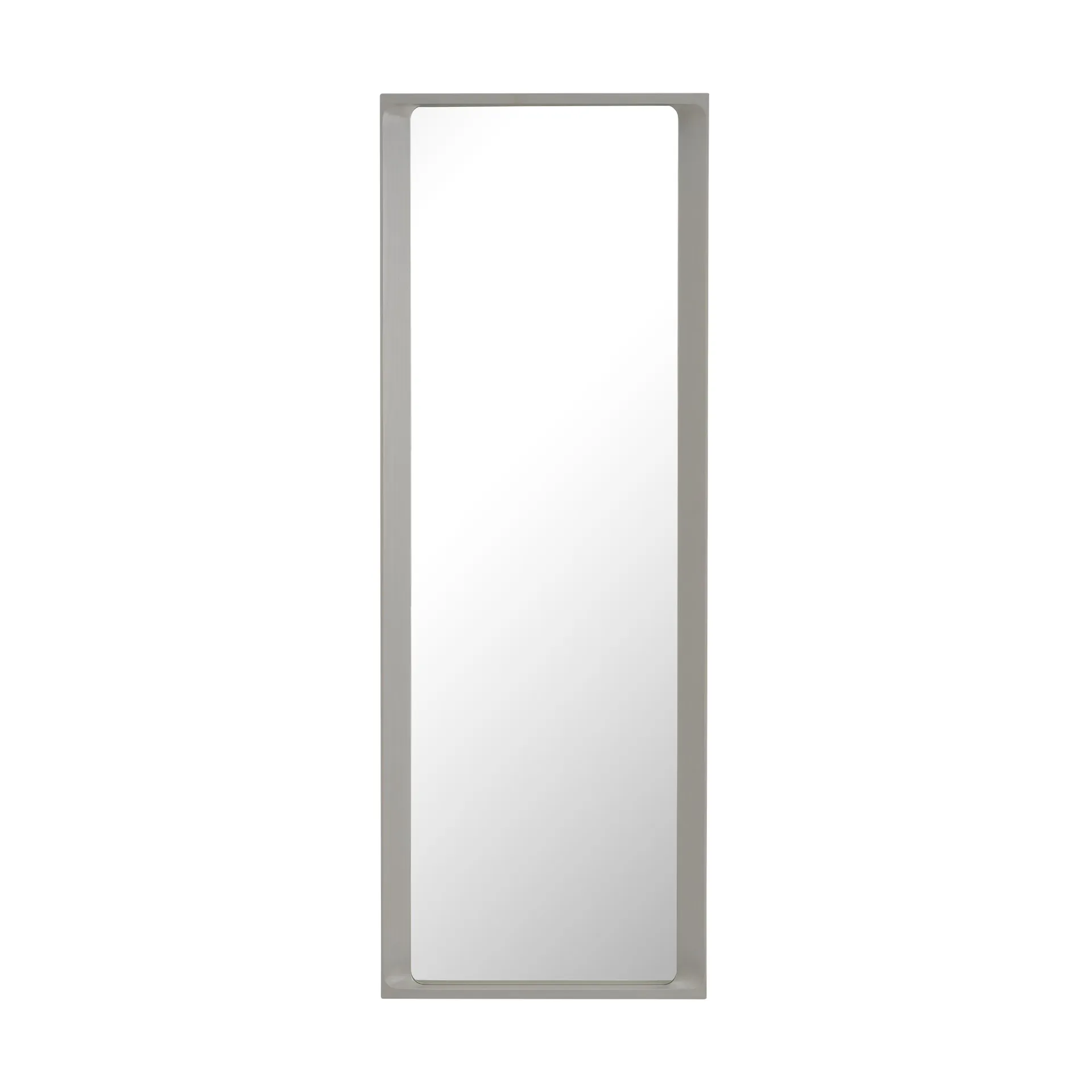 Arced spegel 170x61 cm, Light grey Muuto