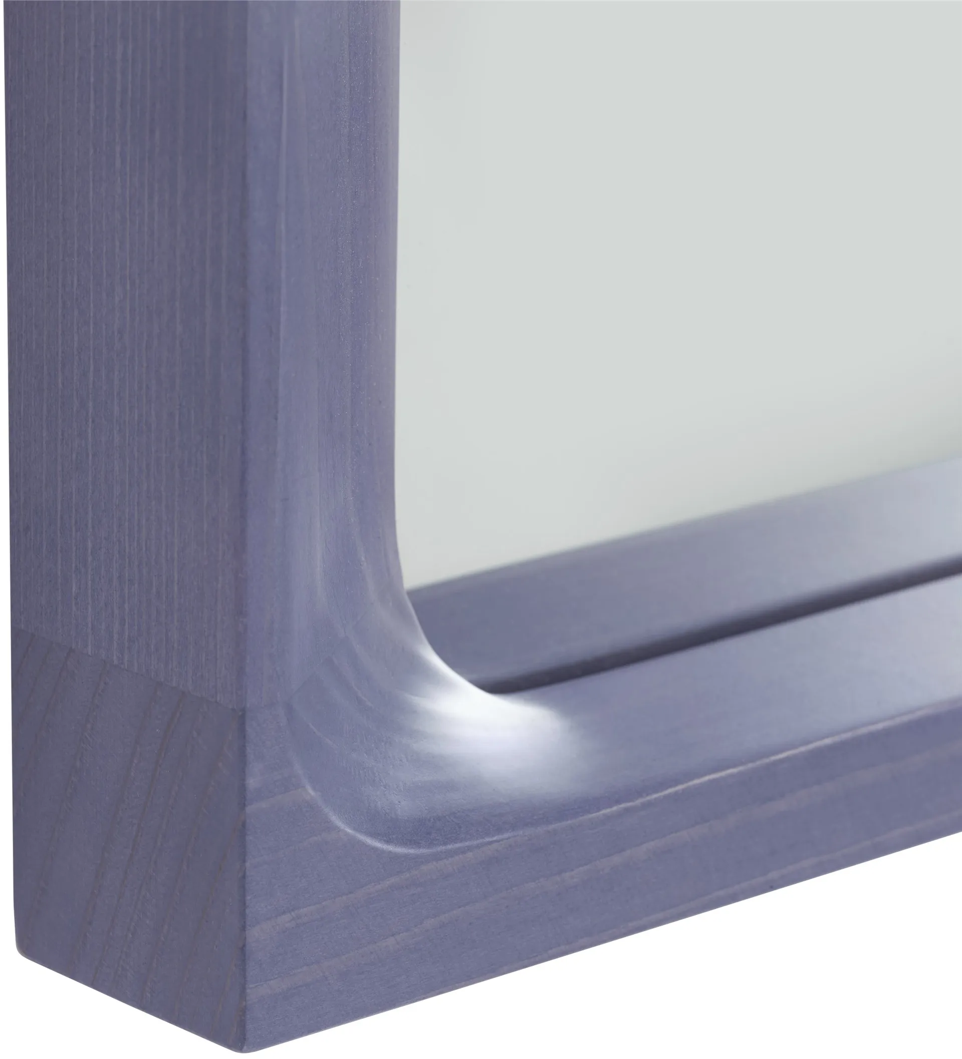 Arced spegel 80x55 cm, Light lilac Muuto
