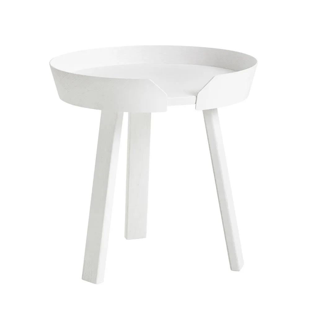 Around sidobord small, White Muuto
