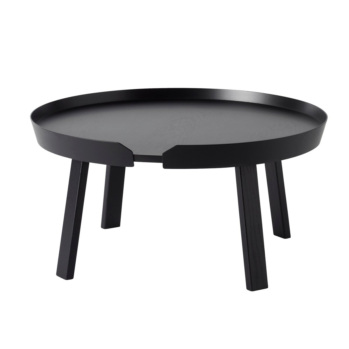 Muuto Around soffbord large Black | Skandinavisk Design | Soffbord | Svart