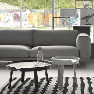 Around soffbord large - Black - Muuto