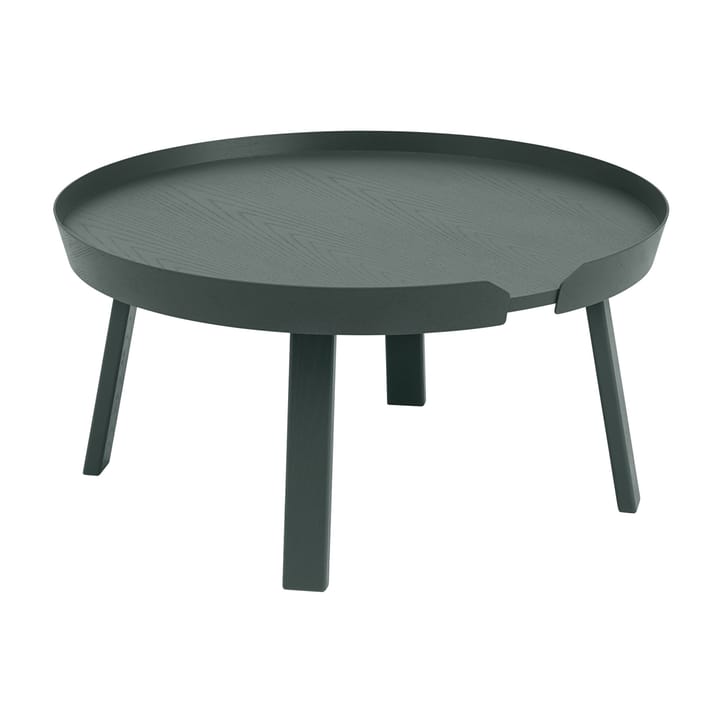 Around soffbord large - Dark green - Muuto