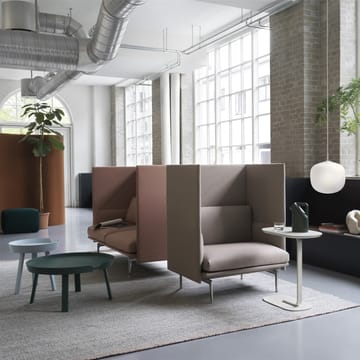 Around soffbord large - Dark green - Muuto