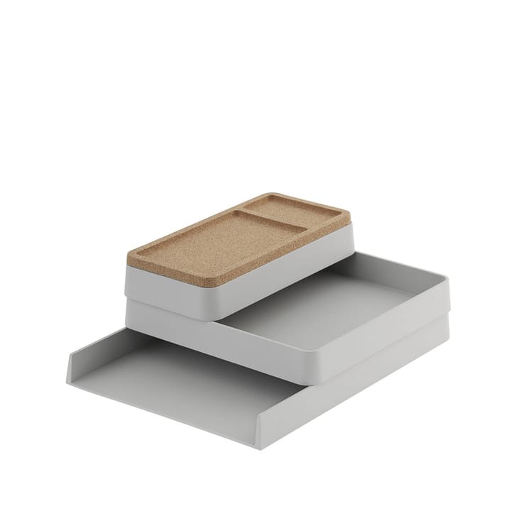 Arrange Desktop Förvaring, grey, configuration 1 Muuto
