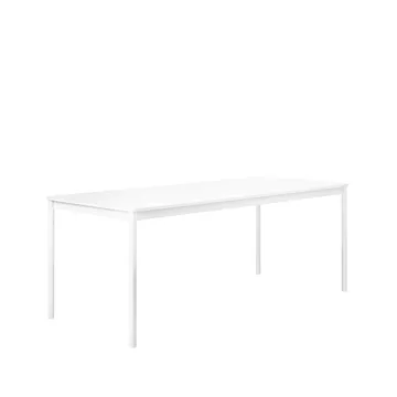 Base matbord - white, abs kant, 190x85cm - Muuto