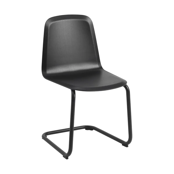 Brink Chair Cantilever Base stol - Svart - Muuto