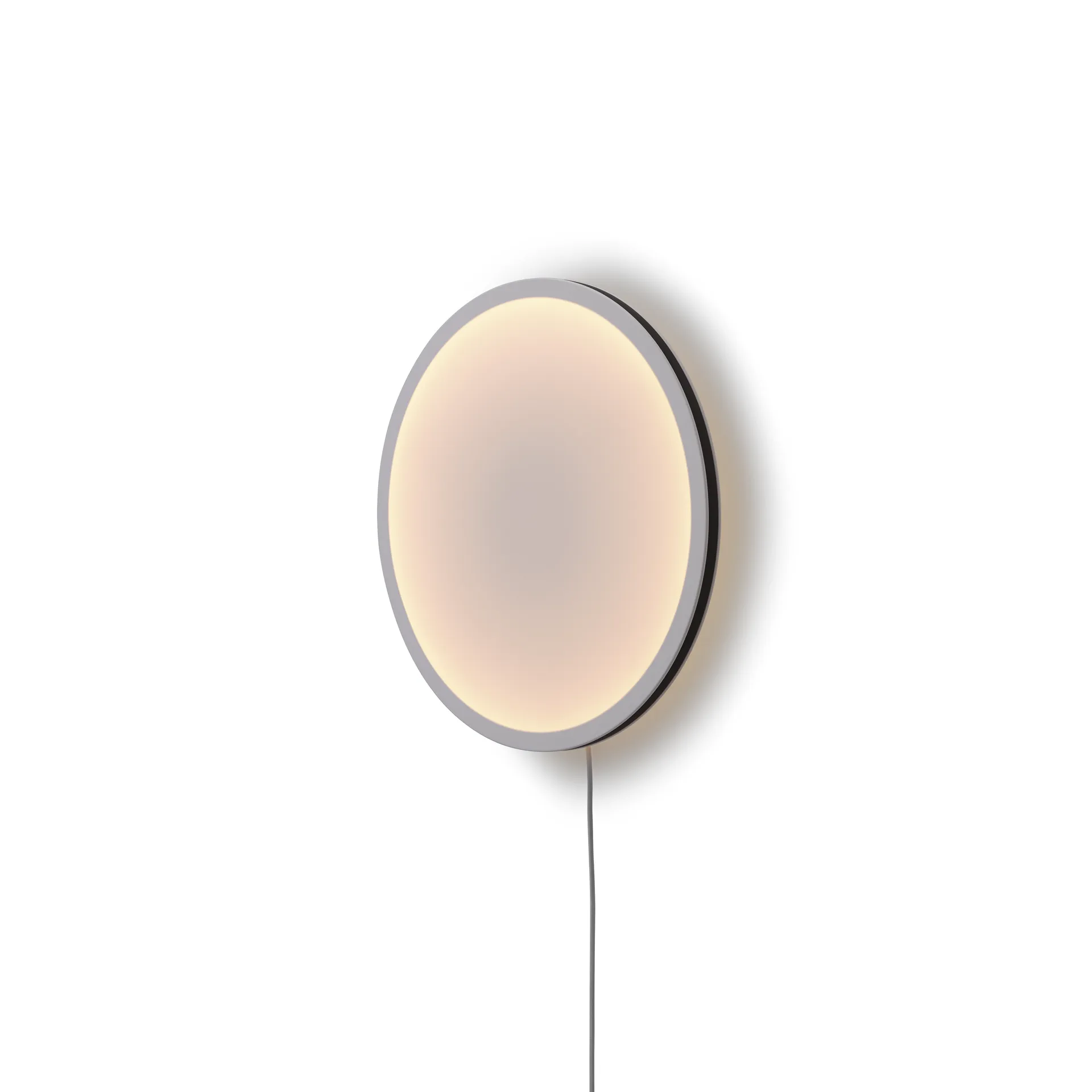 Calm vägglampa Ø50 cm, White/Black Muuto