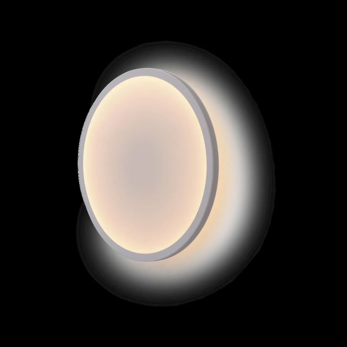 Muuto Calm vägglampa Ø50 cm White/Grey