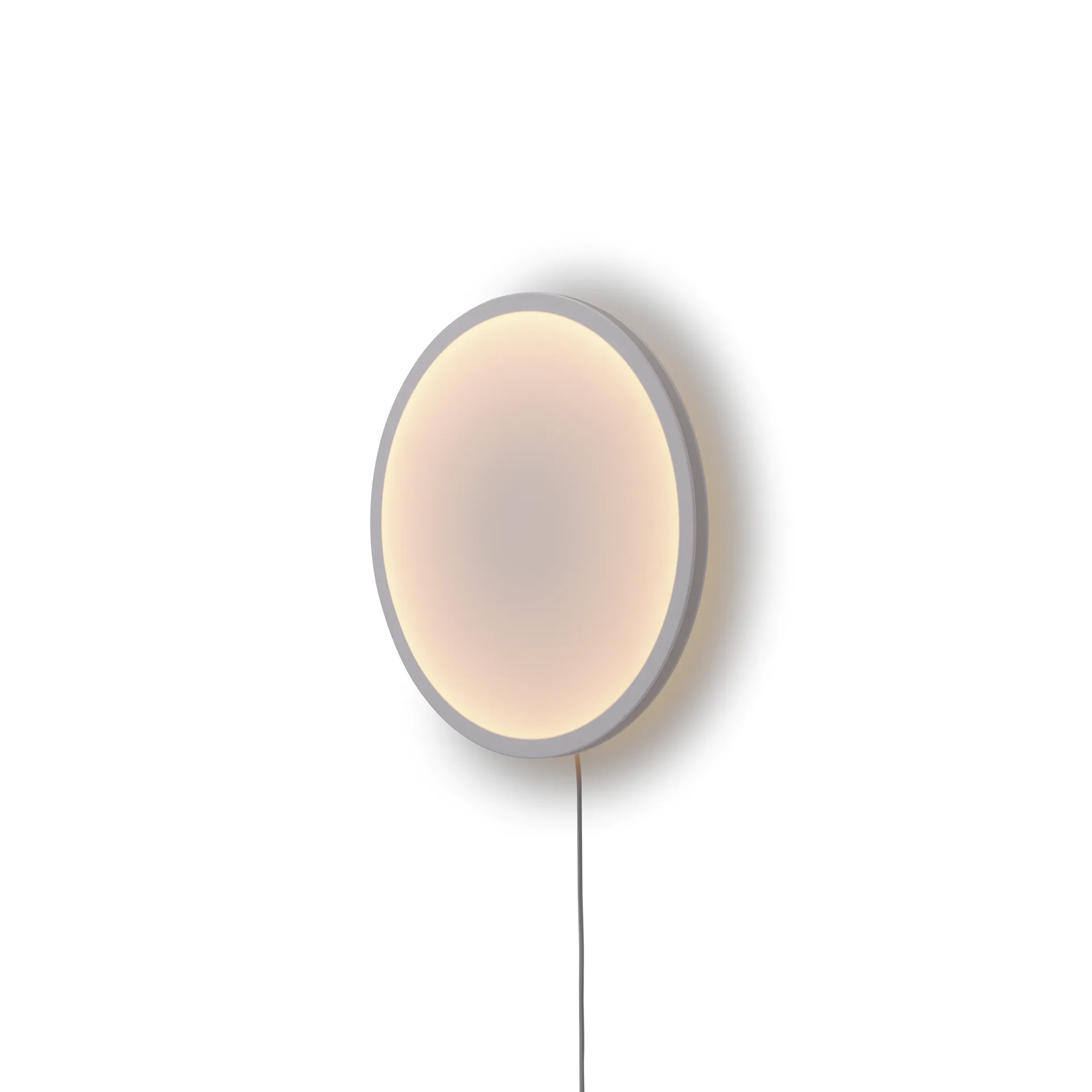 Calm vägglampa Ø50 cm, White/Grey Muuto