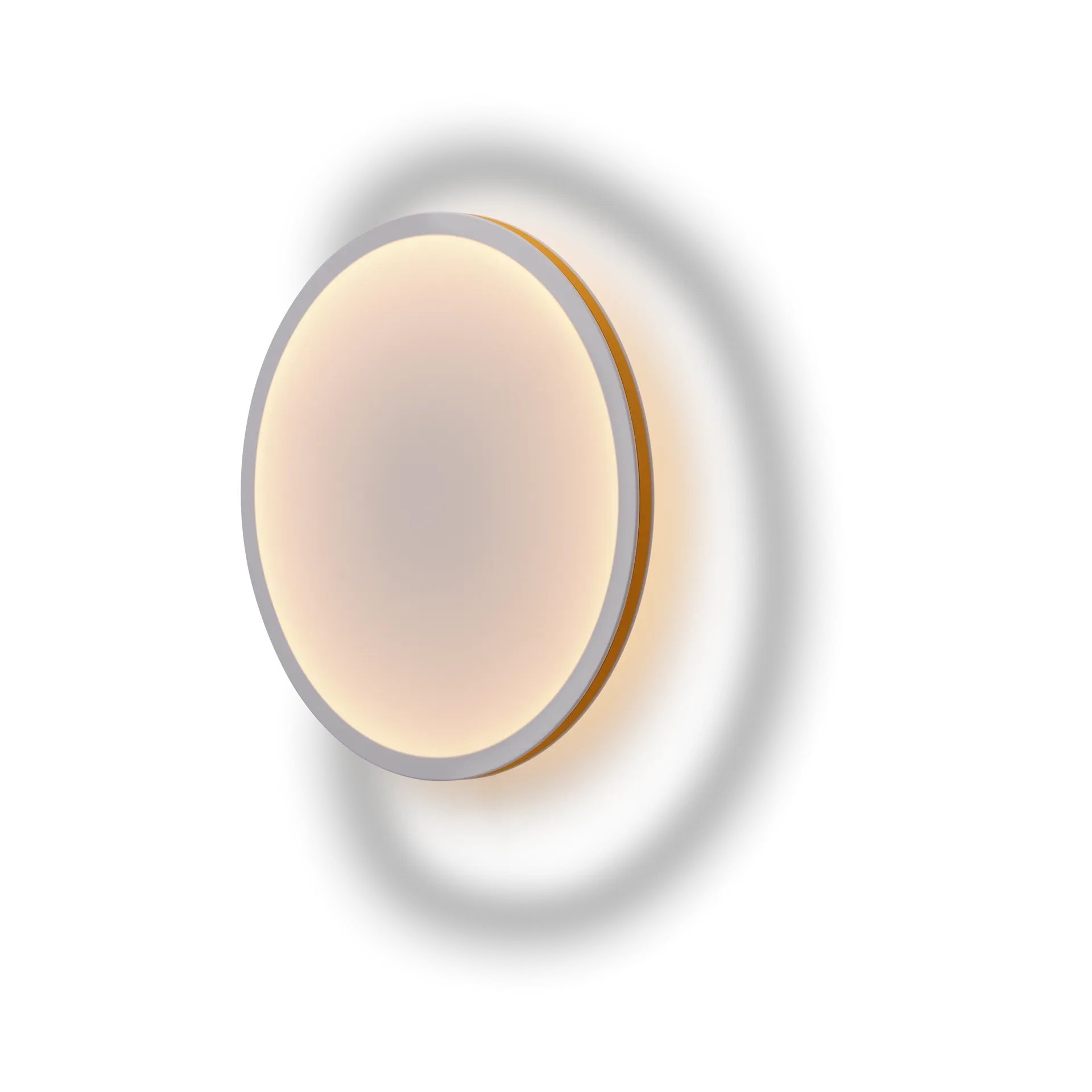 Calm vägglampa Ø50 cm, White/Orange Muuto