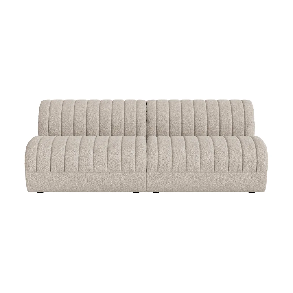 Coltre modulsoffa, Konfiguration 1, turf-sand, 2-sits Muuto