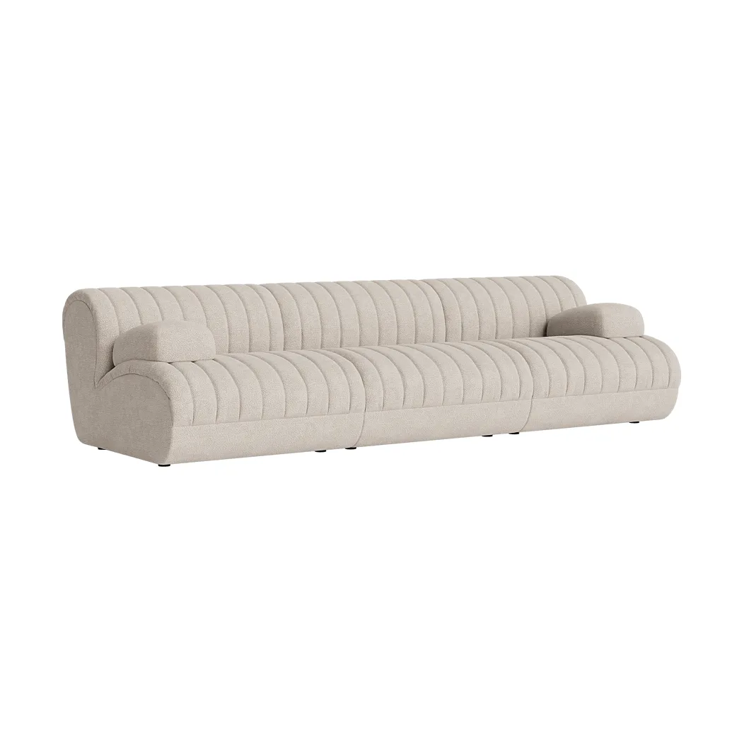Coltre modulsoffa, Konfiguration 2, turf-sand, 3-sits Muuto