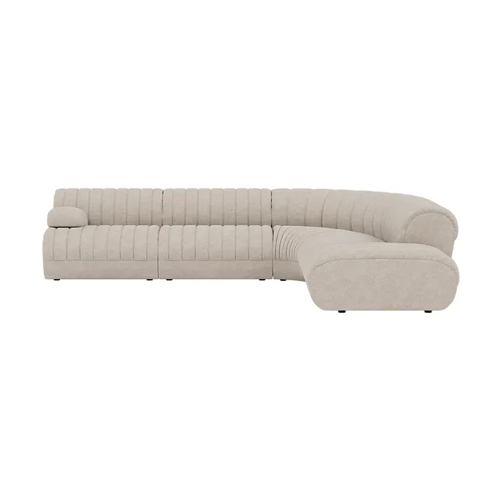 Coltre modulsoffa - Konfiguration 2, turf-sand, hörnsoffa - Muuto
