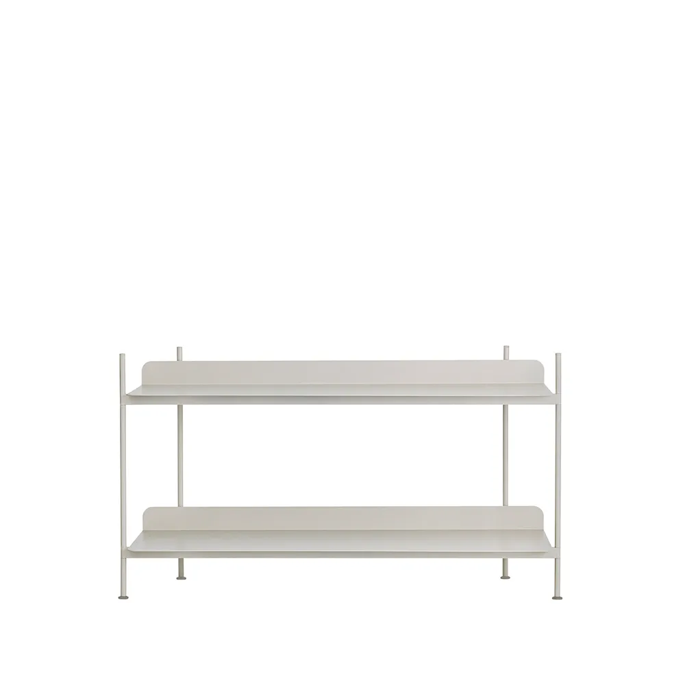Compile configuration 1 hyllsystem, Grey Muuto