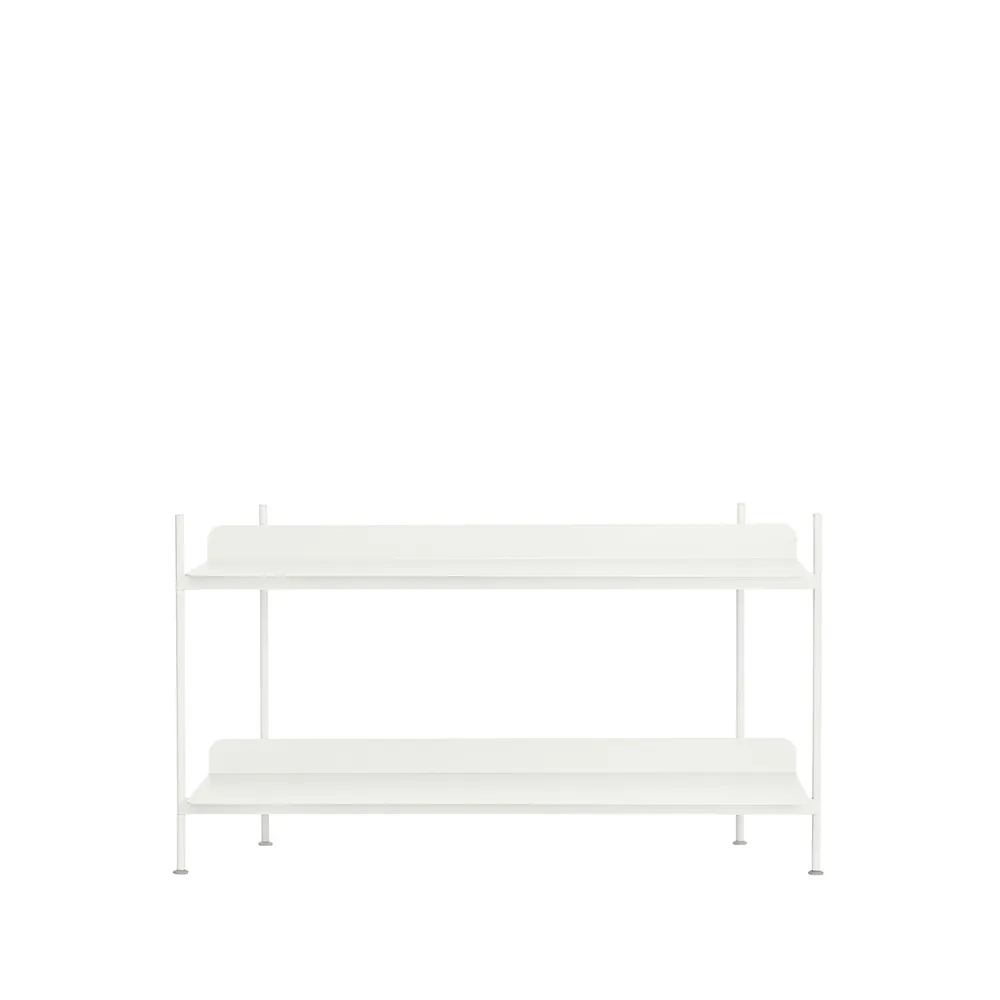 Compile configuration 1 hyllsystem, White Muuto
