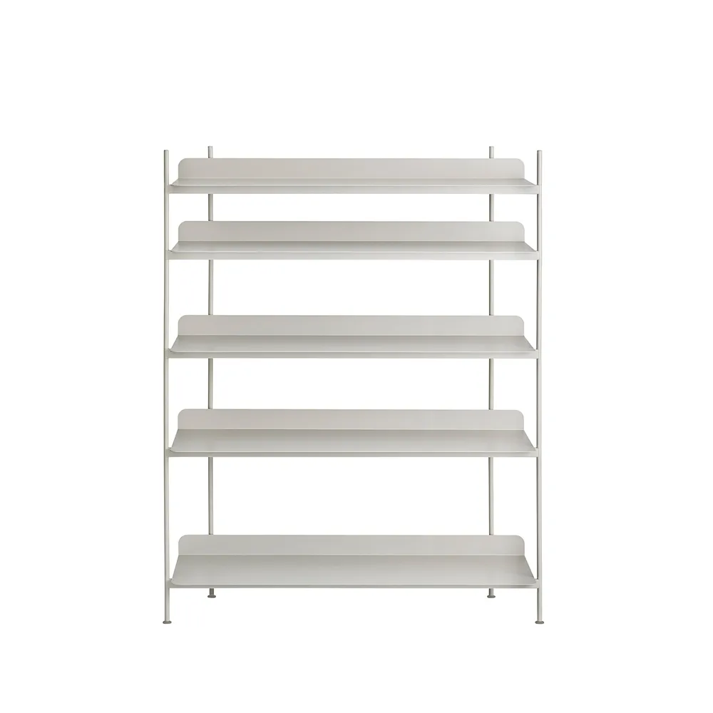 Compile configuration 3 hyllsystem, Grey Muuto