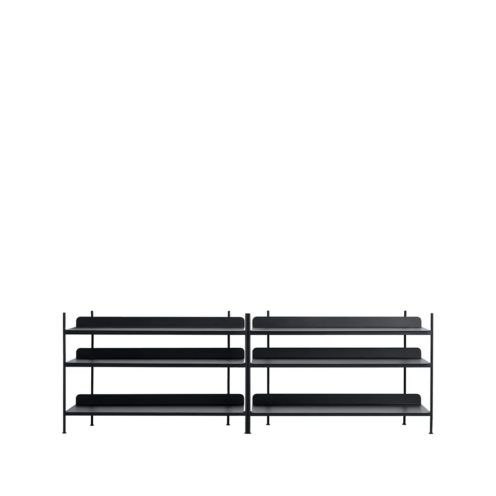 Muuto Compile configuration 6 hyllsystem Black