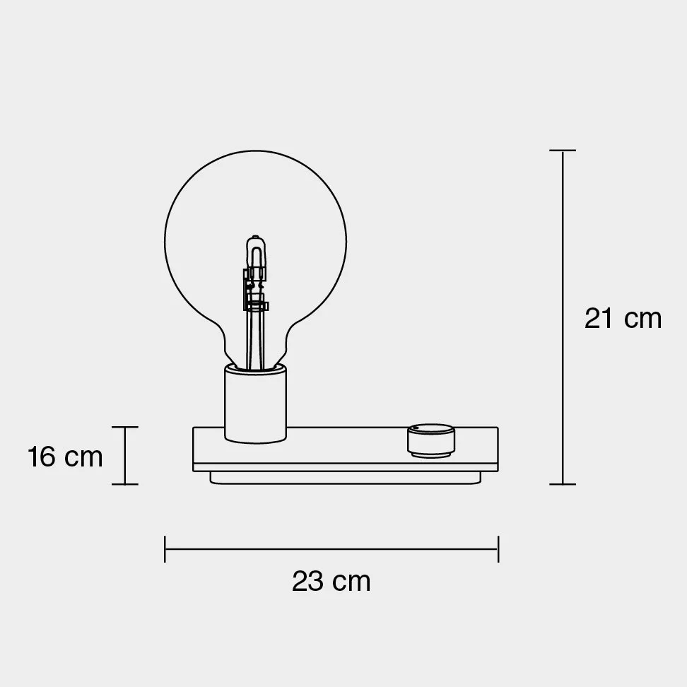 Control bordslampa, vit Muuto