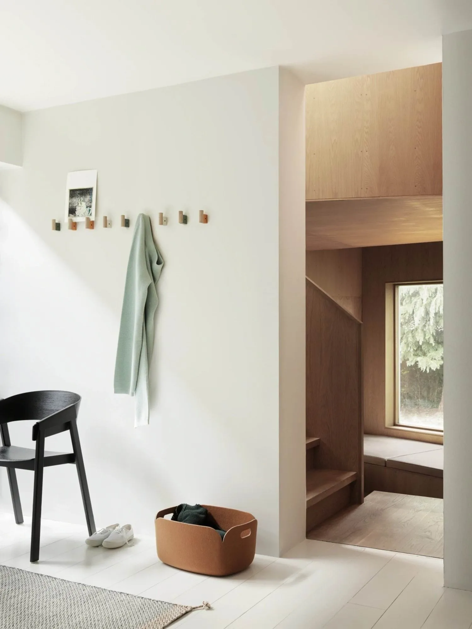 Cover armchair karmstol, Black Muuto