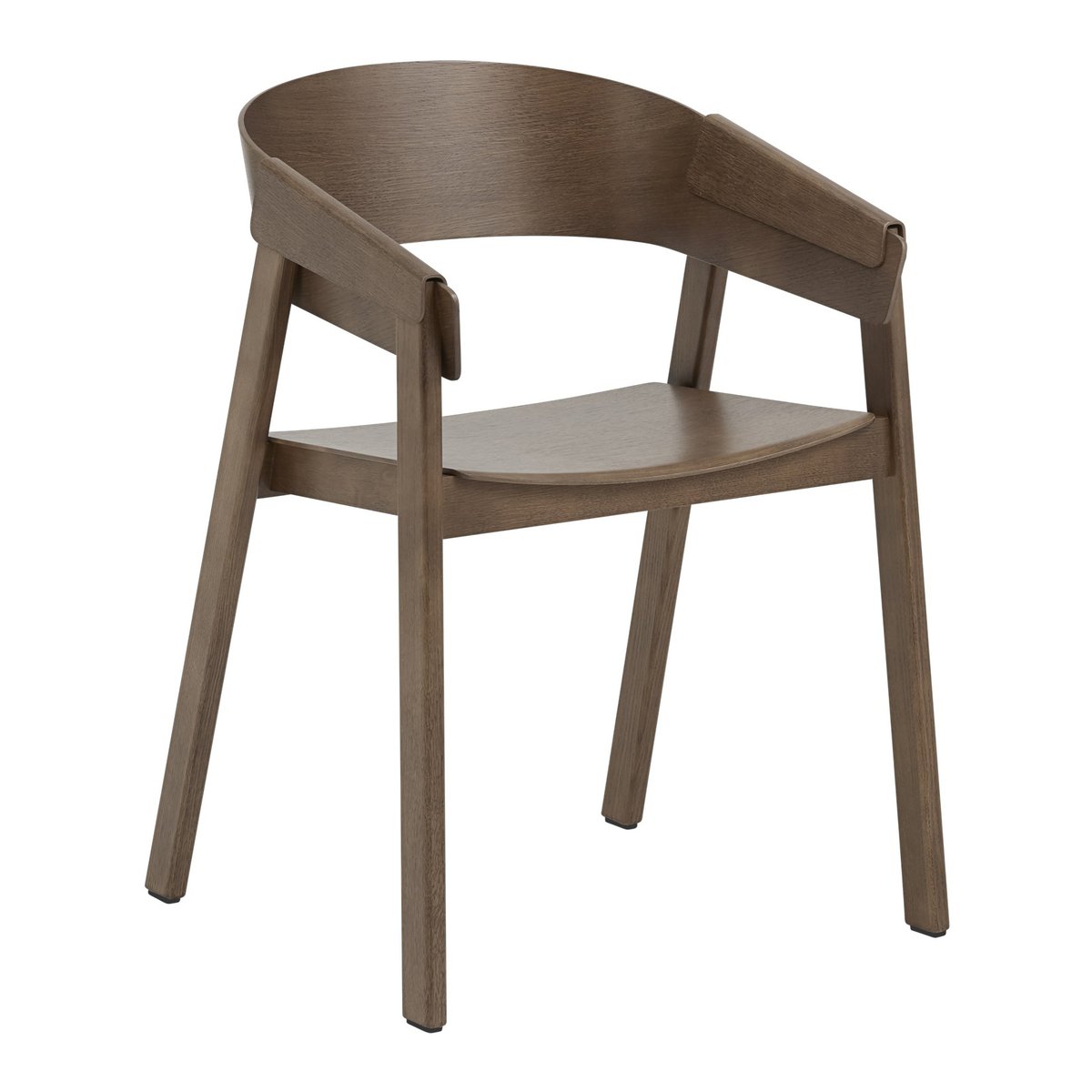 Muuto Cover armchair karmstol Stained dark brown | Skandinavisk Design | Stolar | Brun