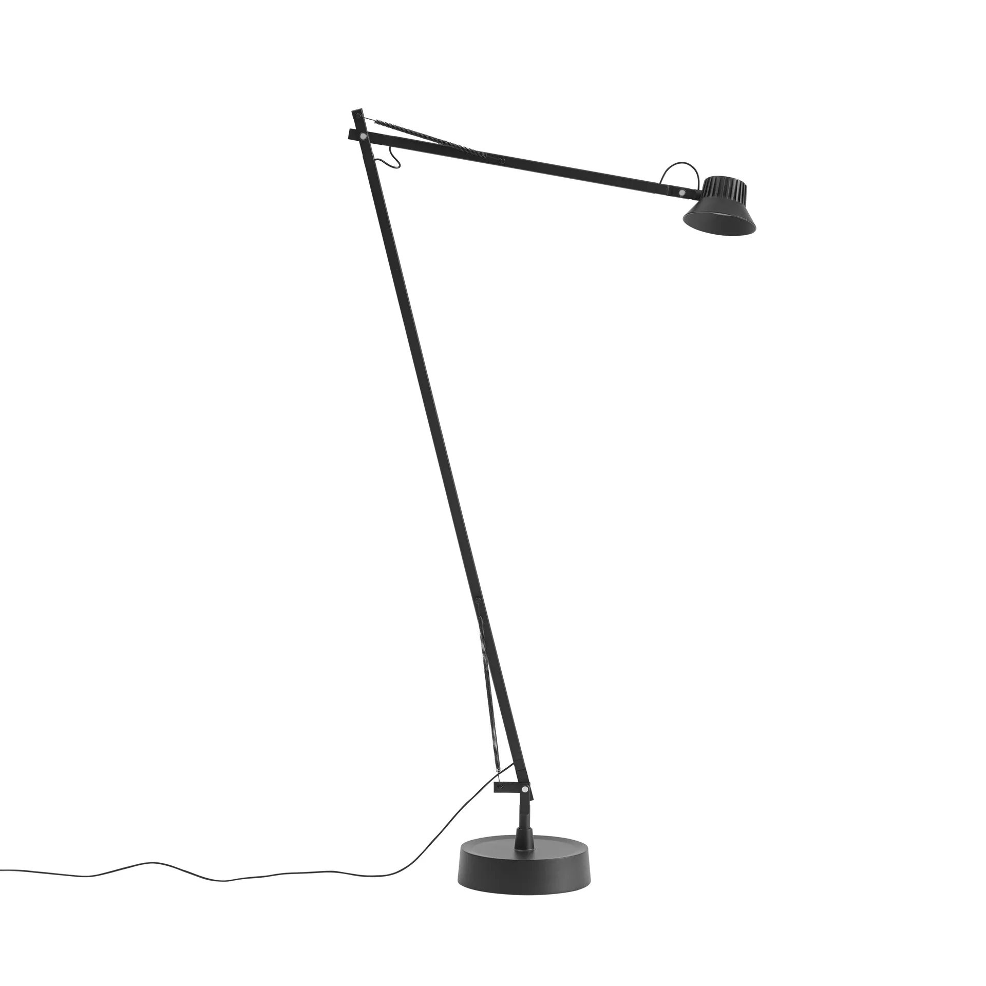 Dedicate golvlampa, Black, 112 cm Muuto