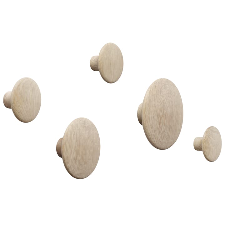 Dots Wood 5-pack - Oak - Muuto