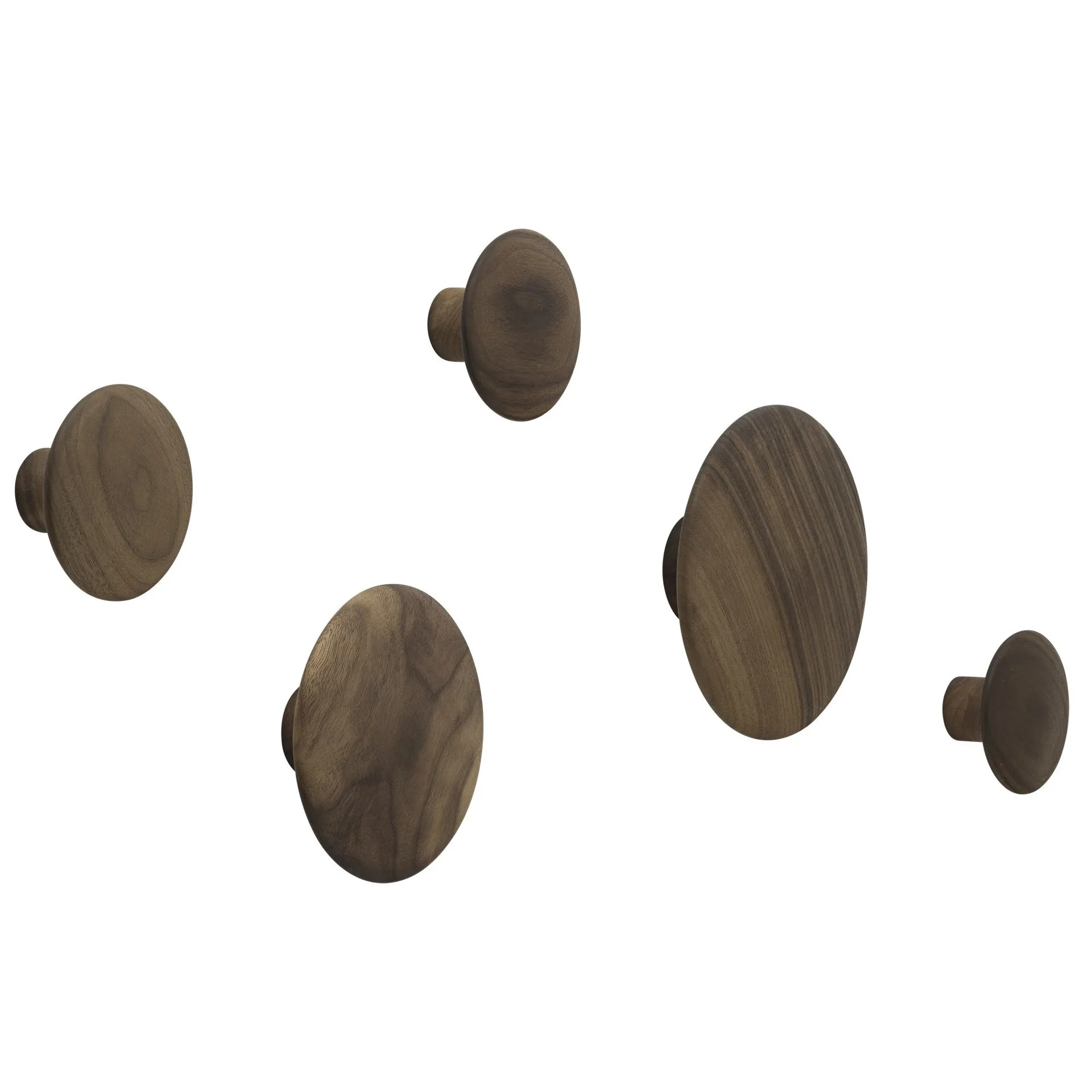 Dots Wood 5-pack, Valnöt Muuto