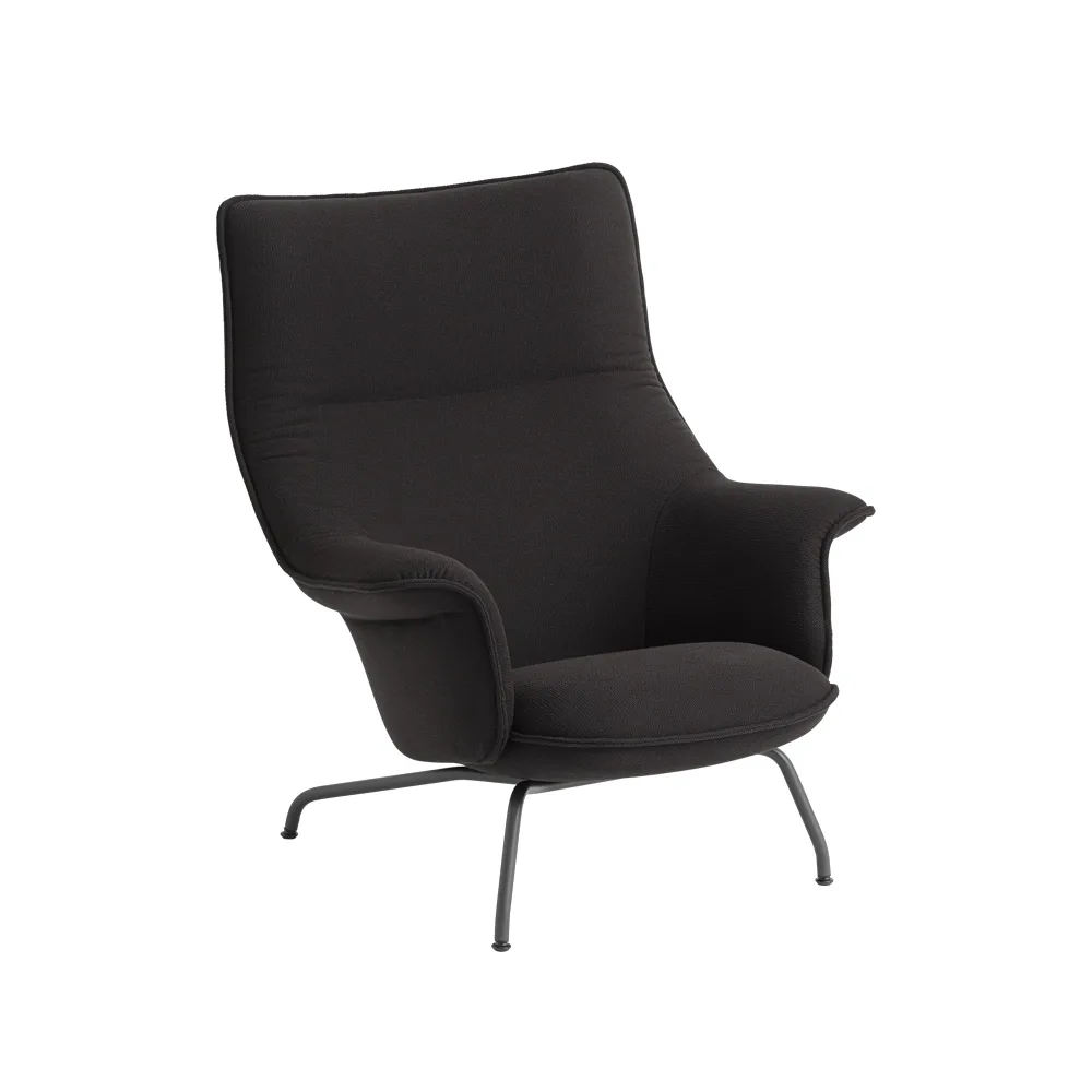 Doze fåtölj, Ocean 3-Anthracite black Muuto