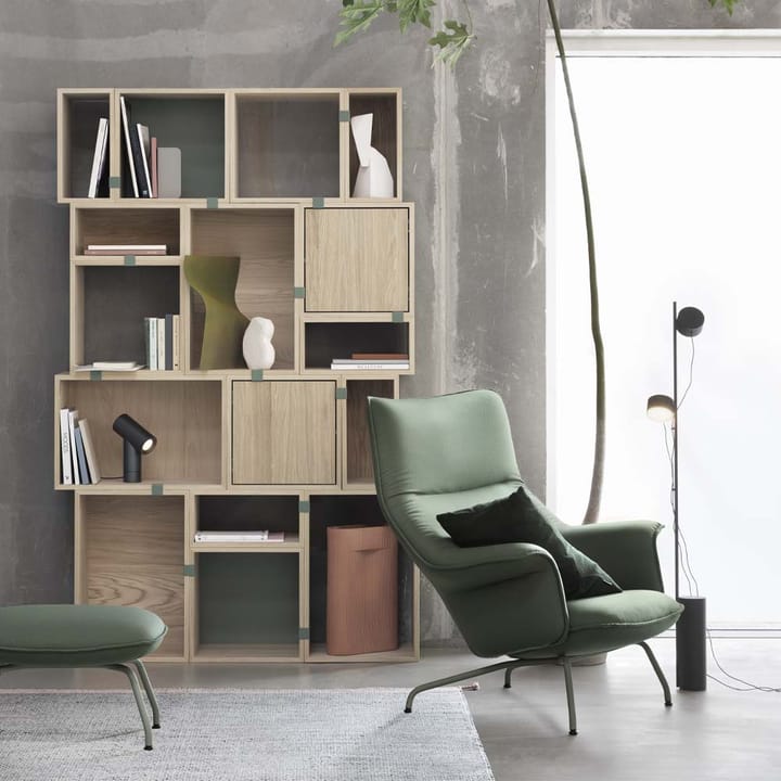 Doze fåtölj, Ocean 3-Anthracite black Muuto