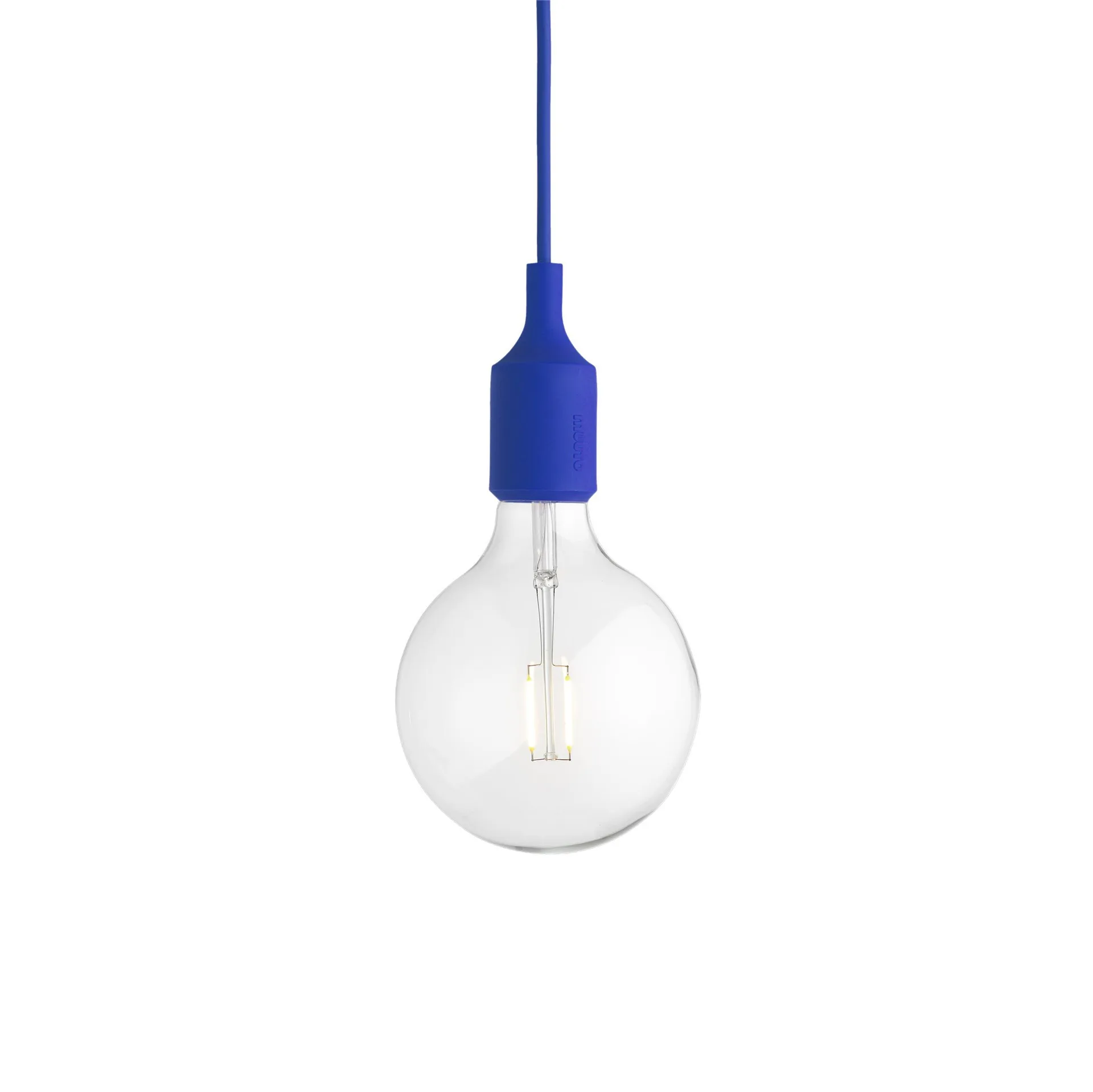 E27 lampa, blå Muuto